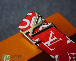 supreme與lv聯(lián)名皮帶多少錢？supreme lv聯(lián)名腰帶專柜價格