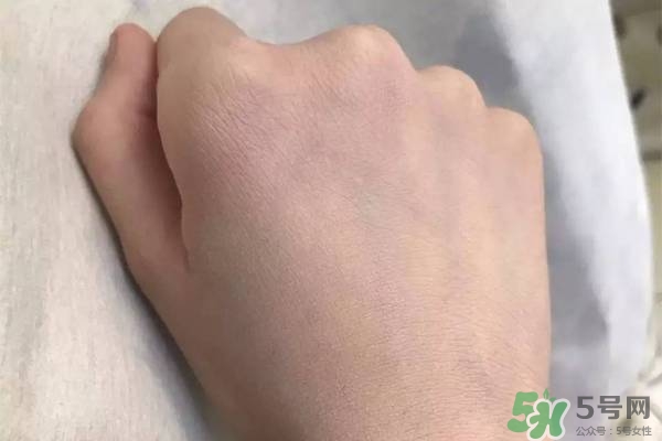 郁美凈粉底霜怎么樣？郁美凈粉底霜色號(hào)試色