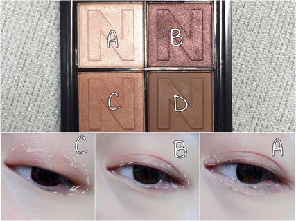 novo眼影好用嗎？novo眼影試色與用法