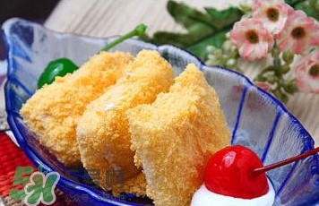 油炸冰淇淋為什么不化？油炸冰淇淋的做法