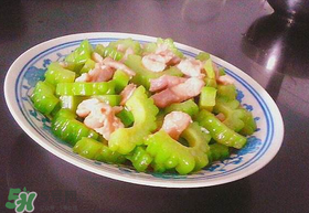 苦瓜炒肉能減肥嗎？減肥可以吃苦瓜炒肉嗎？