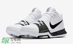 nike kyrie 3黑白配色多少錢(qián)？耐克歐文3代黑白配色專柜價(jià)格