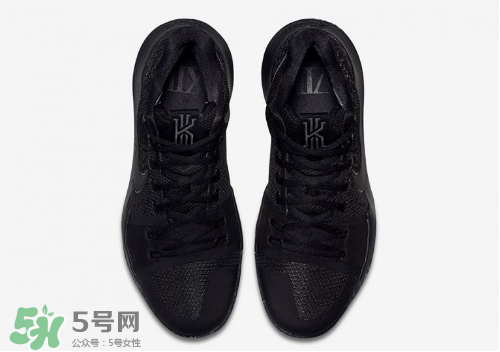 nike kyrie 3 triple black多少錢？耐克歐文3代純黑配色專柜價(jià)格