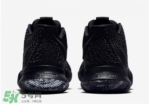 nike kyrie 3 triple black多少錢？耐克歐文3代純黑配色專柜價(jià)格