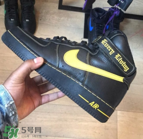 vlone與nike air force 1high聯(lián)名款運動鞋配色有哪幾種？