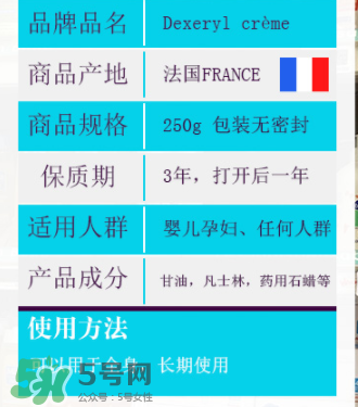 dexeryl孕婦能用嗎？dexeryl適合孕婦嗎？