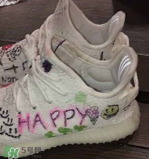 adidas yeezy 350 boost v2兒童定制版在哪買_怎么買？