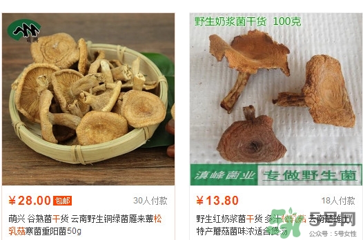 松乳菇多少錢一斤？松乳菇干貨多少錢一斤