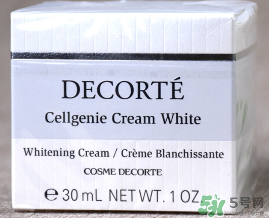黛珂cellgenie white面霜怎么樣？黛珂cellgenie面霜怎么用