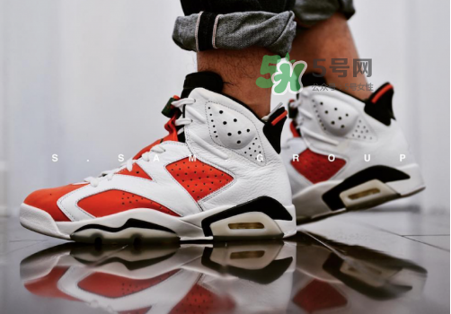 air jordan 6 gatorade配色上腳效果怎么樣？
