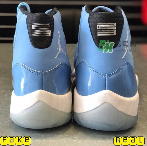 air jordan 11北卡藍(lán)真假怎么分辨？aj11北卡藍(lán)真假鑒定