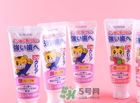 sunstar巧虎牙膏可吞咽嗎？巧虎牙膏幾歲可以用