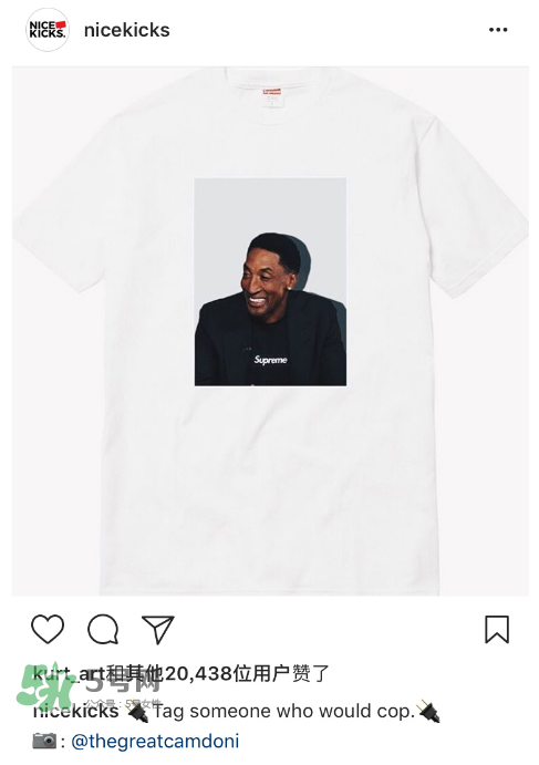 supreme皮蓬photo tee會(huì)發(fā)售嗎？supreme將推出皮蓬photo tee？