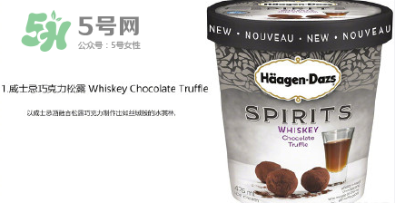 哈根達斯Spirits系列有那幾款？哈根達斯成人烈酒口味好吃嗎？