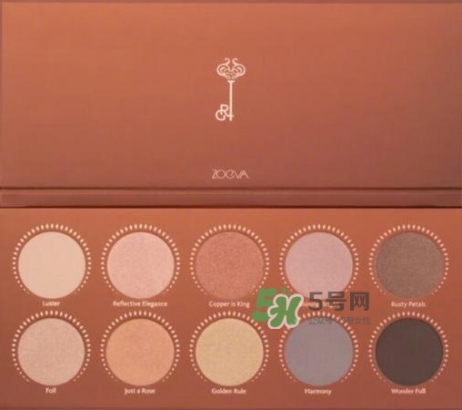 zoeva玫瑰金眼影盤怎么畫？zoeva rose golden畫法教程