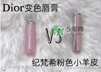 紀(jì)梵希變色唇膏和迪奧變色唇膏哪個(gè)好_怎么選？