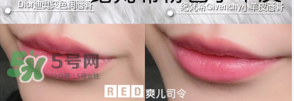 紀(jì)梵希變色唇膏和迪奧變色唇膏哪個(gè)好_怎么選？