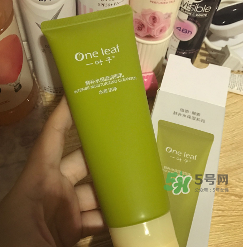 一葉子鮮補水洗面奶怎么樣？一葉子鮮補水潔面乳好用嗎？