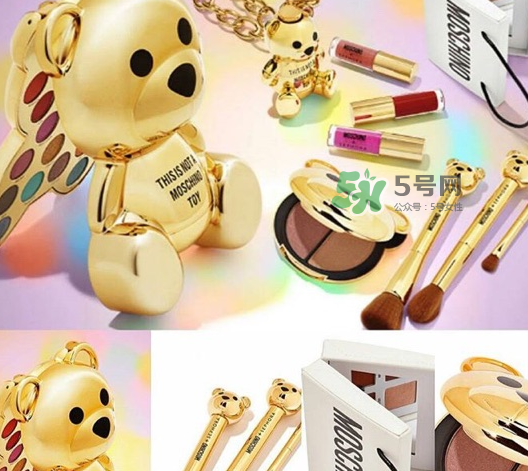 moschino泰迪熊眼影盤多少錢？moschino泰迪熊眼影盤色號