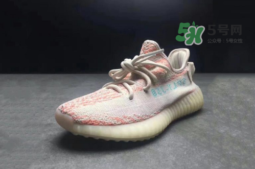 adidas yeezy boost 350 v2 chalk coral粉斑馬是真的嗎？