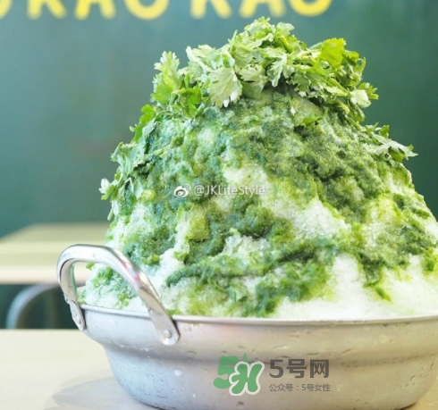 香菜刨冰好吃嗎？香菜刨冰多少錢哪里買？