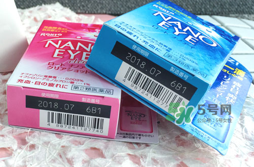 Nano Eye眼藥水藍(lán)色與紅色的區(qū)別  Nano Eye眼藥水怎么選？