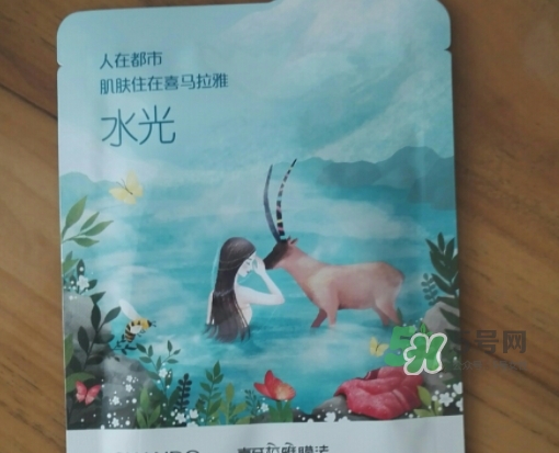 自然堂溫泉水水光面膜怎么樣？自然堂溫泉水水光面膜價格