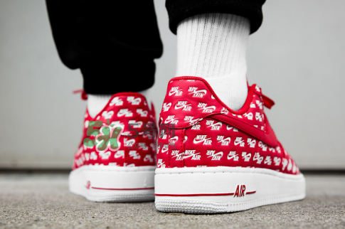 nike air force 1 low logo上腳效果怎么樣？空軍一號(hào)logo款上腳
