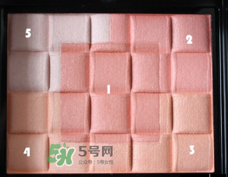 MAQuillAGE心機(jī)五色腮紅怎么樣？MAQuillAGE心機(jī)五色腮紅試色