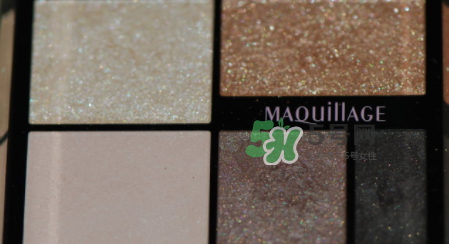 Maquillage心機(jī)眼影試色  Maquillage心機(jī)五色眼影怎么樣？