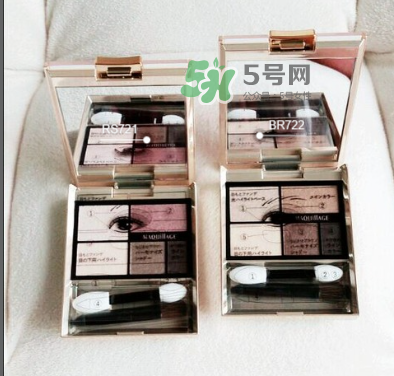 Maquillage心機(jī)眼影試色  Maquillage心機(jī)五色眼影怎么樣？