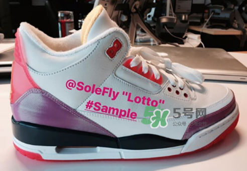 solefly與air jordan 3 lotto聯(lián)名火烈鳥球鞋在哪買？