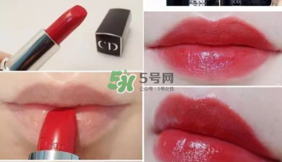 迪奧999迷你口紅多少錢？迪奧999中樣口紅專柜價(jià)格