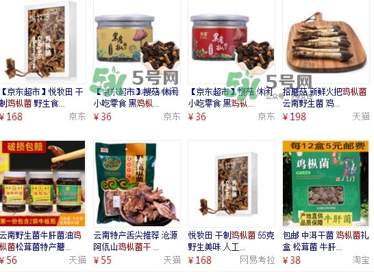 雞樅菌多少錢一斤？干雞樅菌多少錢一斤