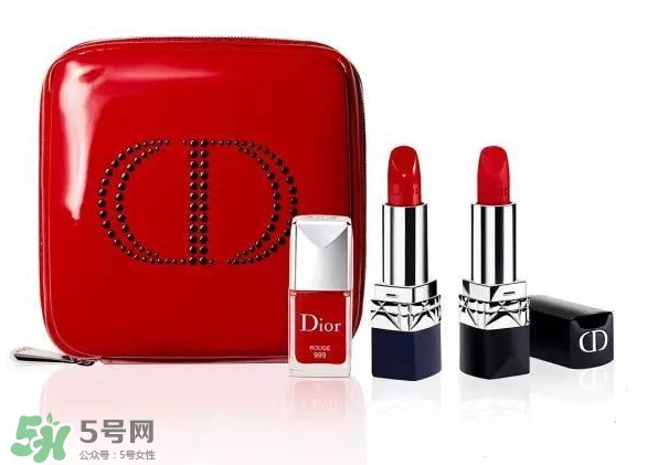 迪奧999摯愛紅唇套裝多少錢？迪奧999紅唇套裝試色