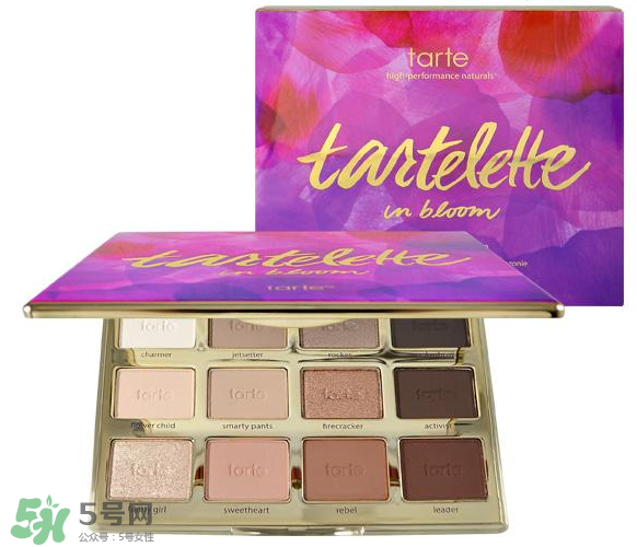 Tartelette in bloom眼影盤怎么樣？Tartelette in bloom眼影盤試色