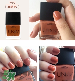 unny可撕拉指甲油怎么樣？unny可撕指甲油試色