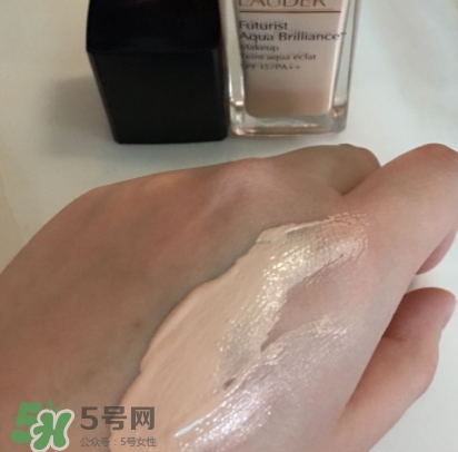 雅詩蘭黛水粉底色號(hào) 雅詩蘭黛水粉底試色
