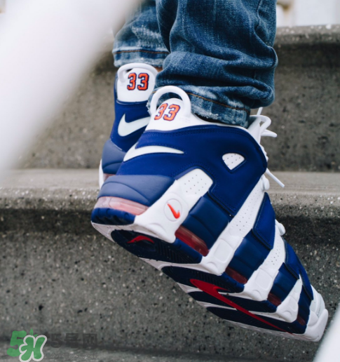 nike air more uptempo尼克斯配色上腳效果怎么樣？