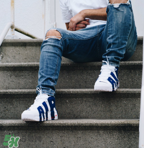 nike air more uptempo尼克斯配色上腳效果怎么樣？
