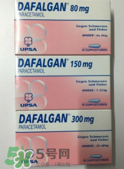 dafalgan退燒栓怎么用？dafalgan退燒栓使用說明