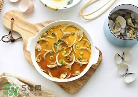 蛤蜊蒸蛋孕婦能吃嗎？蛤蜊蒸蛋寶寶能吃嗎