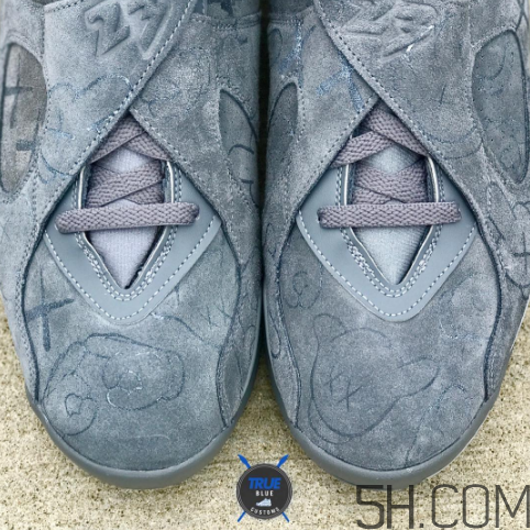 kaws與air jordan 8聯名實物什么樣？