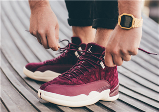 air jordan 12 bordeaux紅酒配色上腳效果怎么樣？