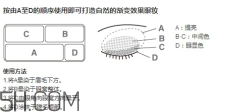 muji無印良品眼影怎么用？無印良品眼影試色