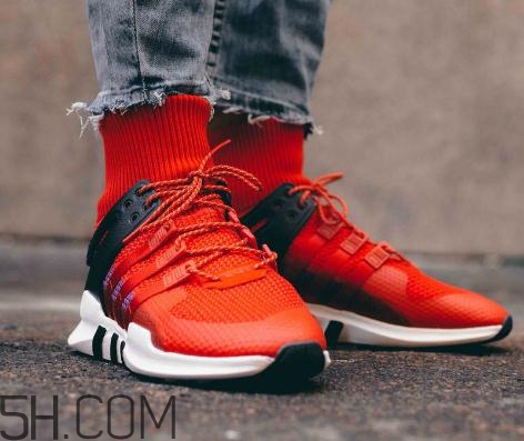 adidas eqt support adv中筒襪套款上腳效果怎么樣？