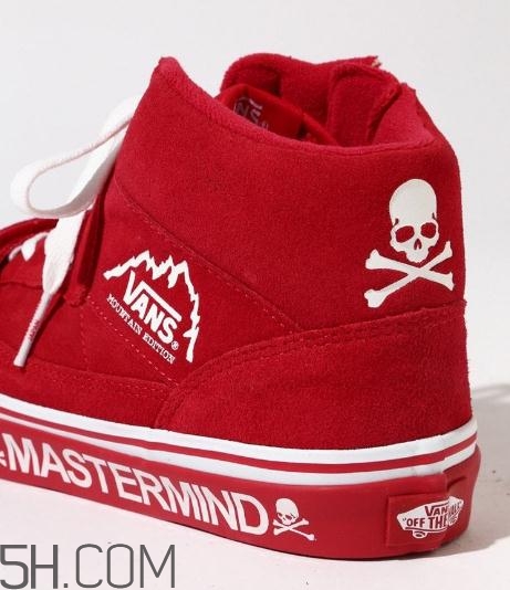 mastermind japan與vans紅色骷髏聯(lián)名發(fā)售時間_多少錢？