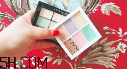 美寶蓮六色遮瑕盤(pán)好用嗎？nyx vs maybelline六色遮瑕盤(pán)對(duì)比