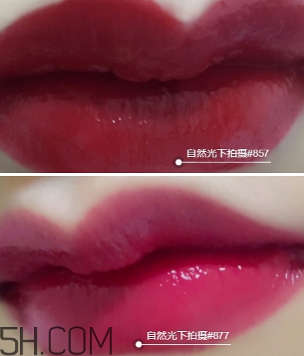 迪奧857和877哪個好看？迪奧857和877試色對比