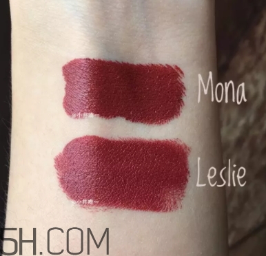 nars mona和leslie一樣嗎？nars mona和leslie試色對比